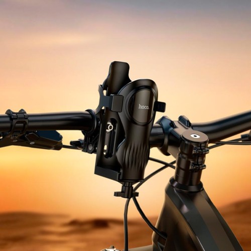 Тримач HOCO Feliz cycling water cup holder H94 |53-85mm cup dia| black