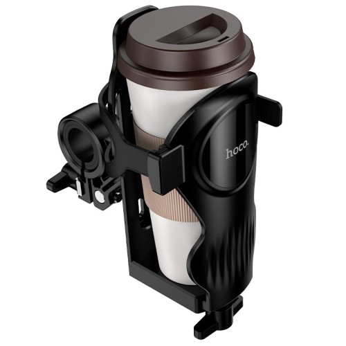 Тримач HOCO Feliz cycling water cup holder H94 |53-85mm cup dia| black