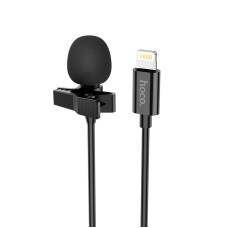 Мікрофон HOCO Lightning Lavalier microphone L14 |2M| black