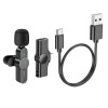 Мікрофон Borofone Lightning Trophy Lavalier wireless digital microphone BFK12 |2.4G, 6h| black