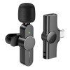 Мікрофон Borofone Type-C Trophy lavalier wireless digital microphone BFK12 |2.4G, 6h| black