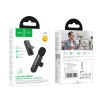 Мікрофон HOCO Type-C Fair wireless microphone L20 |2.4G, 5-15m, 3-4h| black