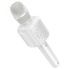 Караоке мікрофон HOCO Shine karaoke microphone L24 |BT5.4, USB/TF/AUX, RGB| white