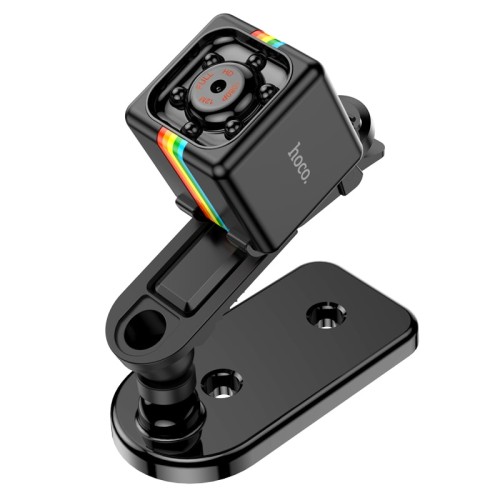 Портативна Камера HOCO mini portable battery camera DI13 |1080p, TF, 30min| black