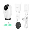 Камера відеоспостереження Hoco Indoor PTZ HD camera D6 |3MP, FHD, Google Assistant, Infrared| white