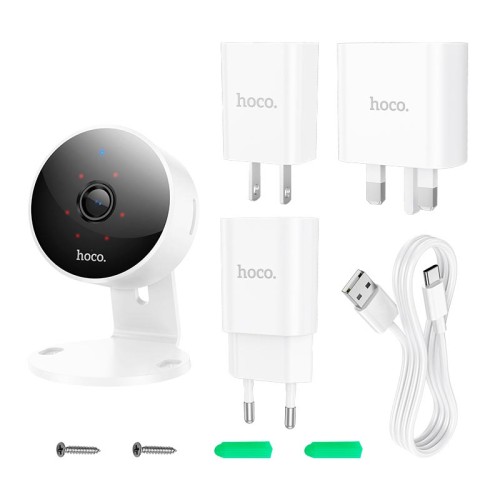 Камера відеоспостереження HOCO D7 Indoor HD camera |4MP, 1440P, 2.4G, 105°| white
