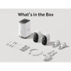 Камера відеоспостереження Baseus Security N1 Outdoor Camera 2K 2-Cam Kit |145°, 16Gb eMMC (16TB Max), Color Night vision, IP67| white