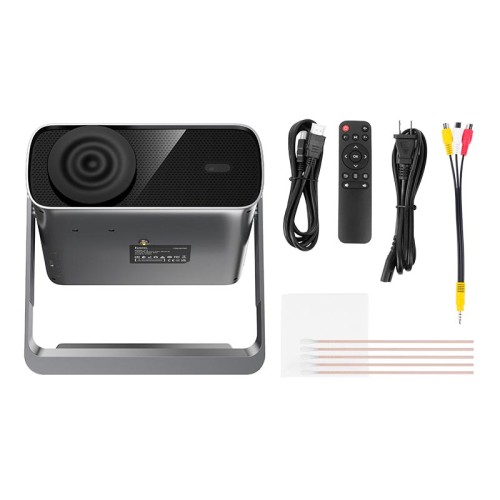 Проектор HOCO Smart electric focus projector DT5 (1080P Android version) DT5 |WiFI  2.4+5G, BT 5.0, 1AV/2USB/2HDMI| grey