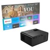 Проектор HOCO wireless projector DT6 (720P same screen version) |2.4G/5G/BT5.1, 720p| black