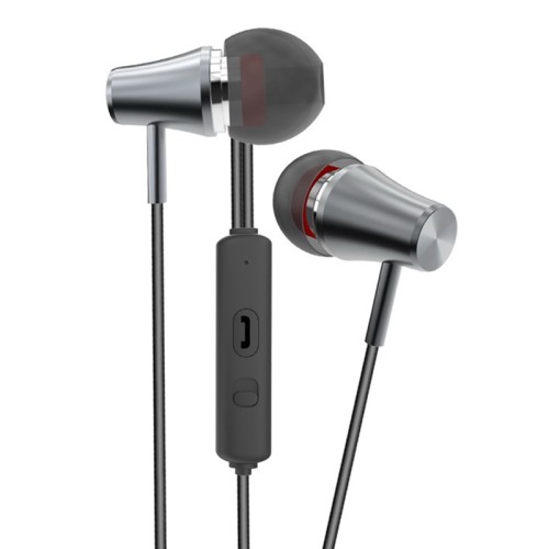 Навушники GOLF with mic M6 grey