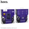 Пара навушників Накладні і вставні HOCO Enlighten W24 black-purple