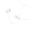 Навушники HOCO Passion in-line control eaphones with mic M66 Hi-Res white