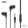 Навушники REMAX with Mic Wired Earphone RW-105 HD Mic white