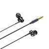 Навушники KONI STRONG with mic KS-101 black