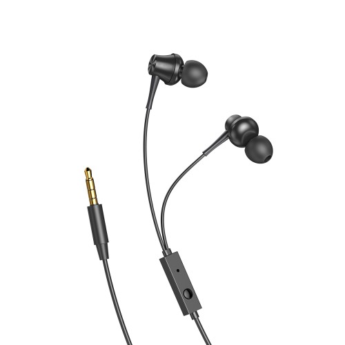 Навушники KONI STRONG with mic KS-101 black