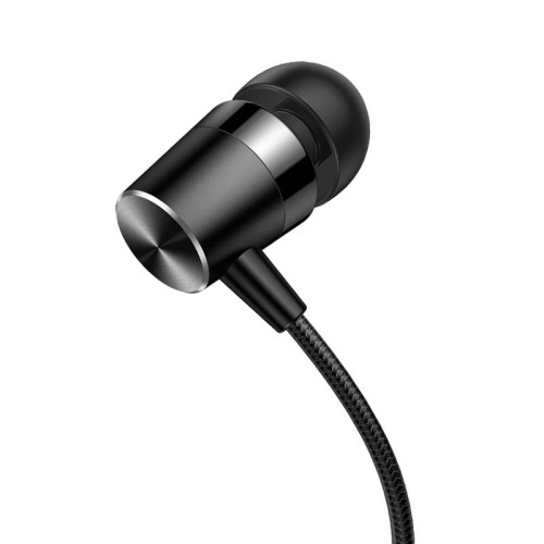 Hавушники USAMS 3.5mm In-ear Earphone  1.2m EP-42 US-SJ475 black
