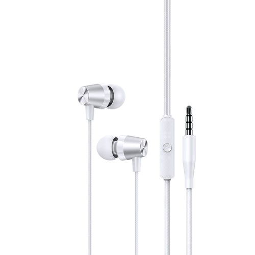 Hавушники USAMS 3.5mm In-ear Earphone  1.2m EP-42 US-SJ475 black