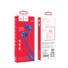 Навушники HOCO Oceanic universal earphones with mic M86 black