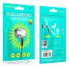 Навушники BOROFONE Platinum metal universal earphones with microphone BM75 |1.2m, Hi-Fi| silver