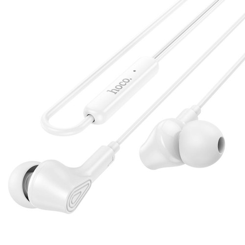 Навушники HOCO Ingenious universal earphones with microphone M102 |1.2M, 90°| black