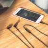 Навушники HOCO Discoverer universal earphones with mic M107 orange