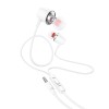 Навушники HOCO Discoverer universal earphones with mic M107 orange
