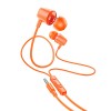 Навушники HOCO Discoverer universal earphones with mic M107 purple