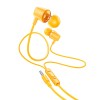Навушники HOCO Discoverer universal earphones with mic M107 purple
