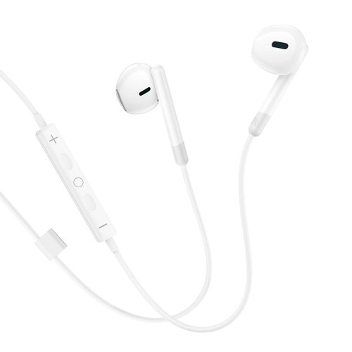 Навушники HOCO Pure joy wire control earphones with microphone M109 white