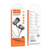Навушники HOCO Spring metal universal earphones with mic M108 silver