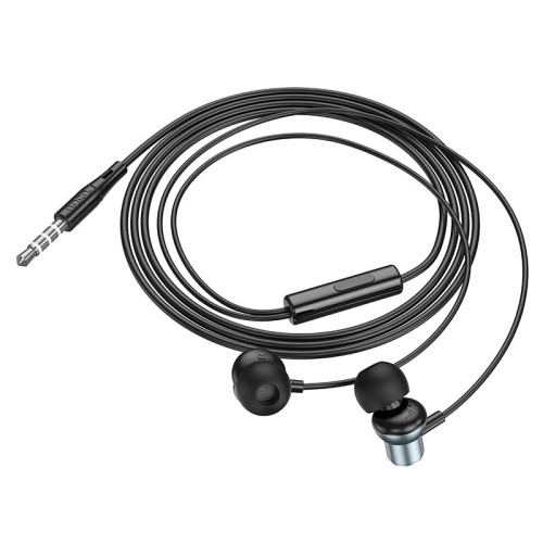 Навушники HOCO Encourage metal universal earphones with mic M110 grey