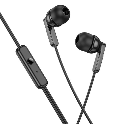 Навушники HOCO Bright universal earphones with microphone M121 white