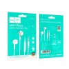 Навушники HOCO Glory universal earphones with microphone M123 black