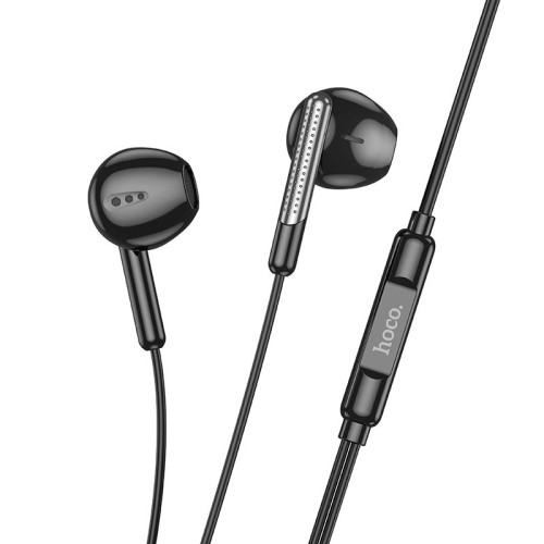 Навушники HOCO Glory universal earphones with microphone M123 black