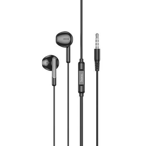 Навушники HOCO Glory universal earphones with microphone M123 white