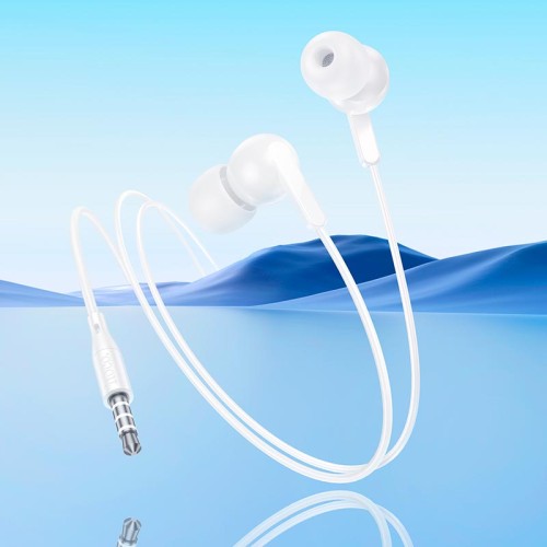 Навушники HOCO Wide universal earphones with microphone M124 black