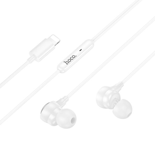 Навушники HOCO Benevolent universal earphones with microphone M116 |1.2M, lightning| black