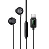 Навушники HOCO Type-C Column universal digital earphones with microphone M118 black