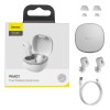 Навушники BLUETOOTH BASEUS Encok True Wireless Earphones WM01 |5Hours, BT5.0, 40mAh/300mAh| (NGWM01-06) green