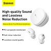 Навушники BLUETOOTH BASEUS Encok True Wireless Earphones WM01 |5Hours, BT5.0, 40mAh/300mAh| (NGWM01-06) green