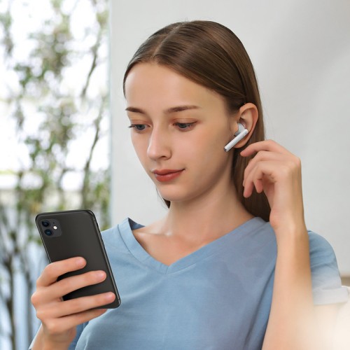 Навушники Bluetooth BASEUS Encok True Wireles W05 (NGW05-01) white