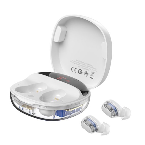 Навушники Bluetooth BASEUS Encok True Wireless Earphones WM01 Plus (NGWM01P-04) white