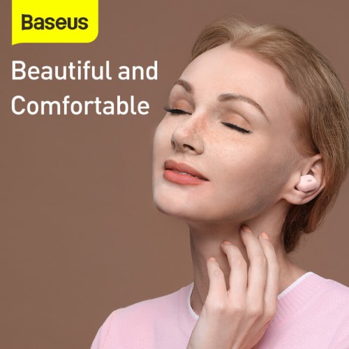 Навушники Bluetooth BASEUS Encok True Wireless Earphones WM01 Plus (NGWM01P-04) white