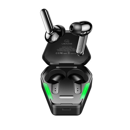 Навушники Bluetooth USAMS TWS Gaming Earbuds jy Series |BT5.0| black