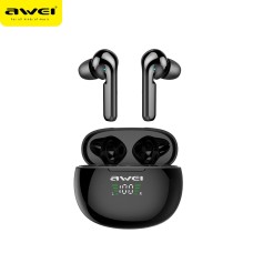 Навушники Bluetooth AWEI T15P TWS IPX5 |BT5.1, 45/390mAh, 7Hours| black