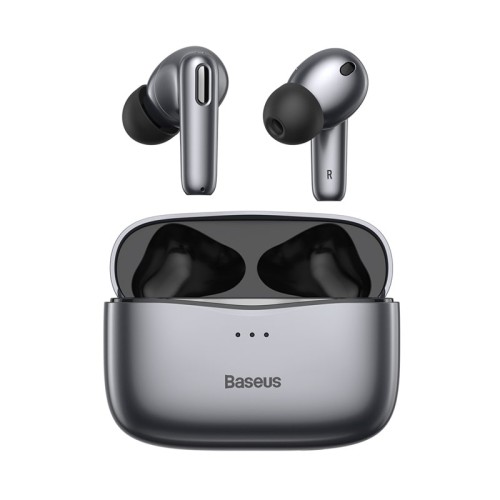 Навушники Bluetooth BASEUS SIMU ANC True Wireless Earphones S2 |42/480mAh, 6/24Hours| (NGS2-02) grey