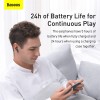 Навушники Bluetooth BASEUS SIMU ANC True Wireless Earphone S1 |BT5.1, 40/380mAh, 4.5/24Hours| (NGS1-02) white
