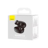 Навушники Baseus True Wireless Earphones Bowie E2 |BT5.2, 40/300mAh, 5H, Location, OTA| (NGTW090001) white