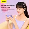 Навушники Baseus True Wireless Earphones Bowie E2 |BT5.2, 40/300mAh, 5H, Location, OTA| (NGTW090001) white