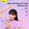 Навушники Baseus True Wireless Earphones Bowie E2 |BT5.2, 40/300mAh, 5H, Location, OTA| (NGTW090001) white